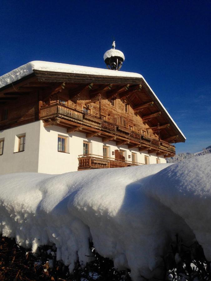 Ferienwohnung Huberhof Oberndorf in Tirol Eksteriør bilde